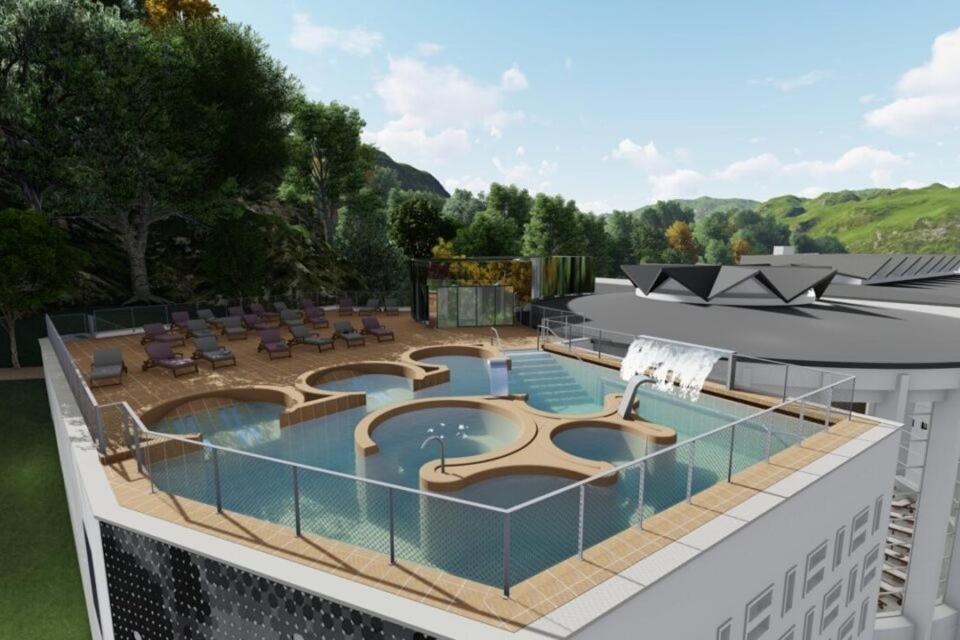 Appartement 2 Personnes Cures Ski Luchon Bagnères-de-Luchon Exterior foto